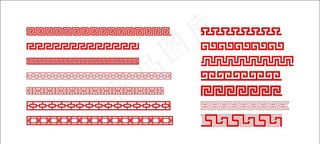 中国中式花边图片