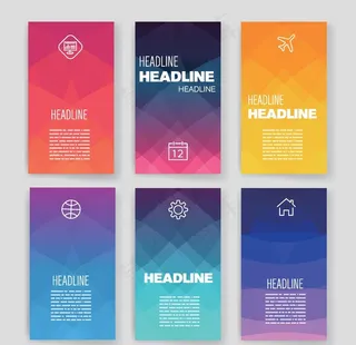 创意渐变海报图片