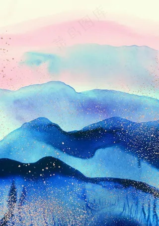 高端晕染卡片背景图片