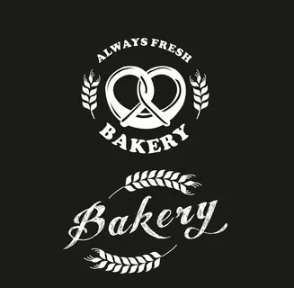 面包店logo图标图片