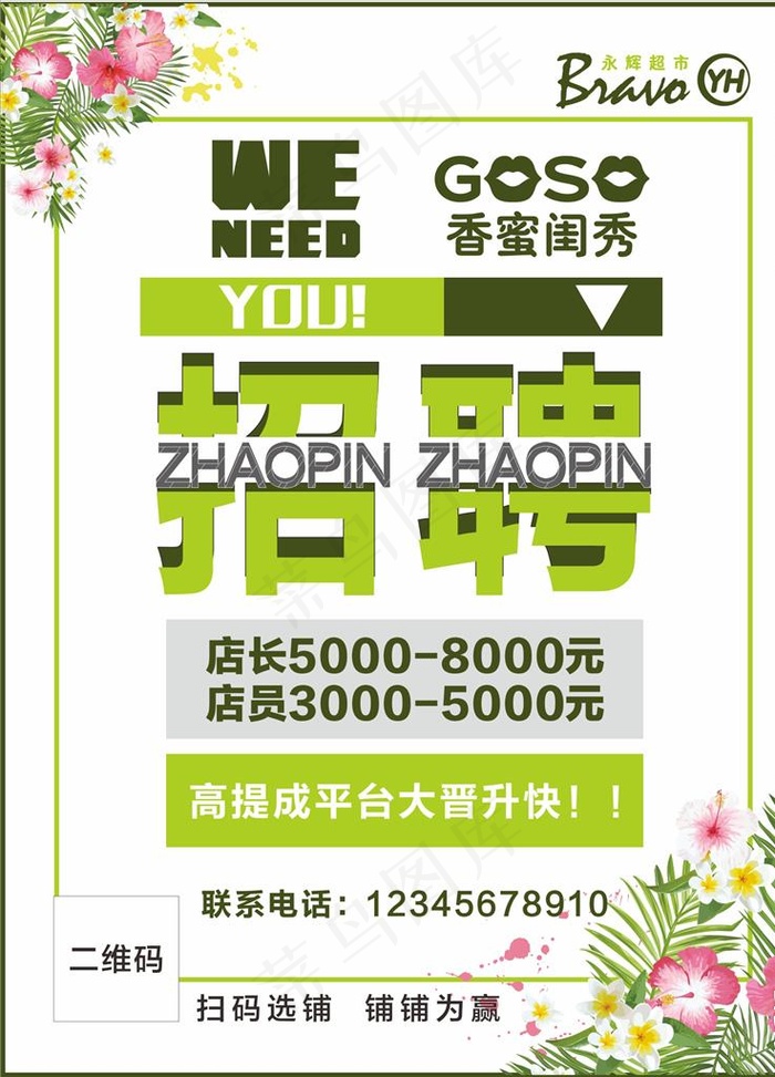 招聘图片cdr矢量模版下载