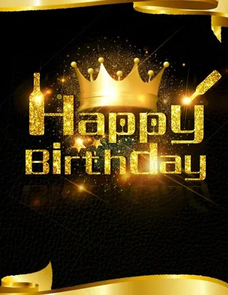 黑色生日背景图片