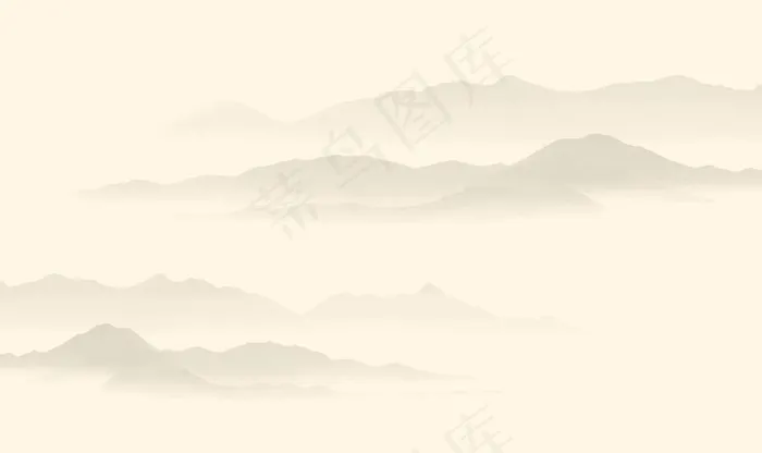 水墨山图片(9071X5669(DPI:72))psd模版下载