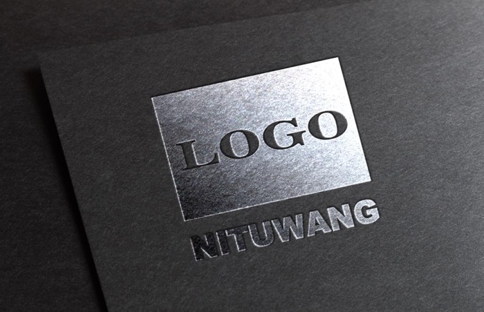 烫银名片样机图片