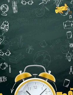 卡通手绘创意开学季活动背景素材图片 卡通手绘创意开学季活动背景素材图片
