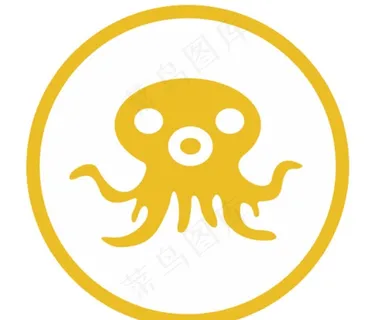 卡通矢量章鱼图片