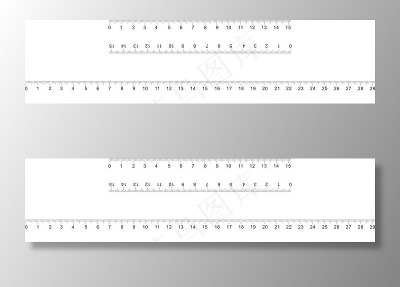 尺子图片cdr矢量模版下载