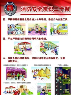 消防安全常识二十条图片