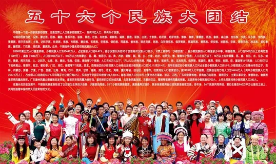 56个民族是一家图片 56个民族是一家图片