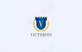 字母标志V图片