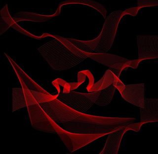 各种曲线 梦幻曲线 黑背景 ps分层曲线集合 柔软曲线 红色曲线 波浪式曲线图片