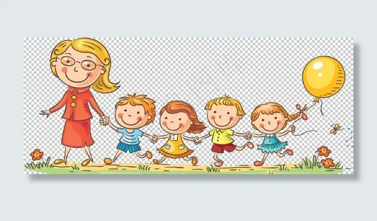 幼儿园海报元素免抠图片