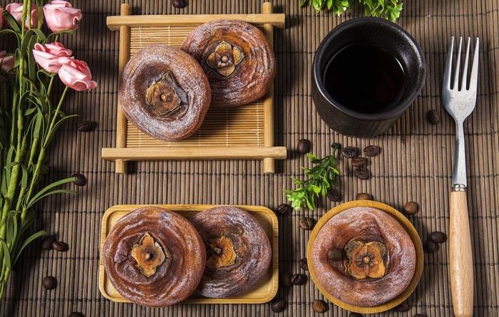 柿子柿饼柿干图片