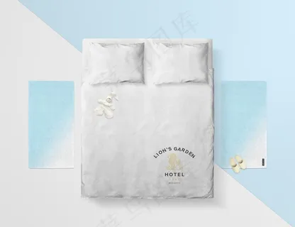 床单贴图样机图片