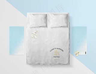 床单贴图样机图片