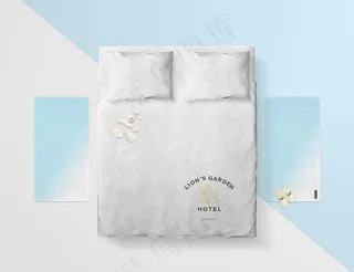 床单贴图样机图片