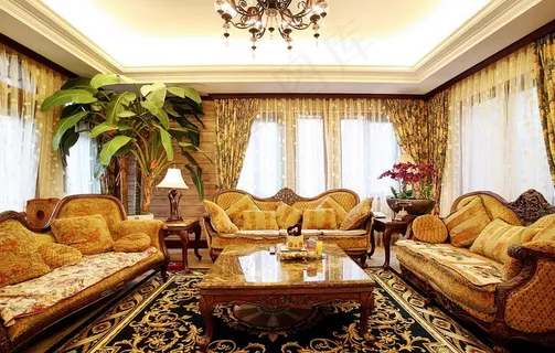 欧式客厅图片