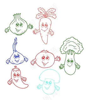 蔬菜卡通图片