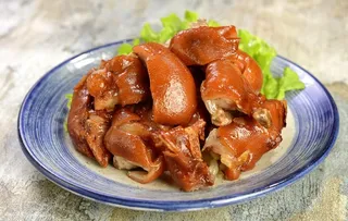 高清酱香猪手摄影图图片