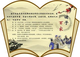 诸子百家图片