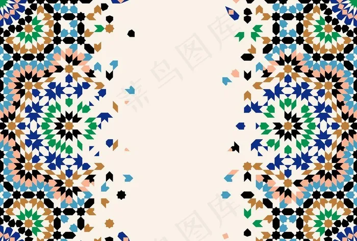 手绘 艺术画  女装 花型 乱图片