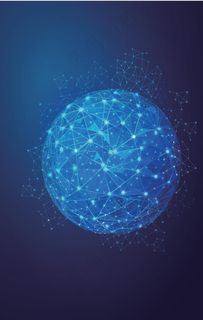 蓝色光效背景图片