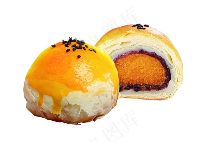 蛋黄酥图片