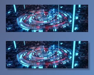 舞台电竞电音电商背景图片