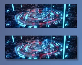 舞台电竞电音电商背景图片