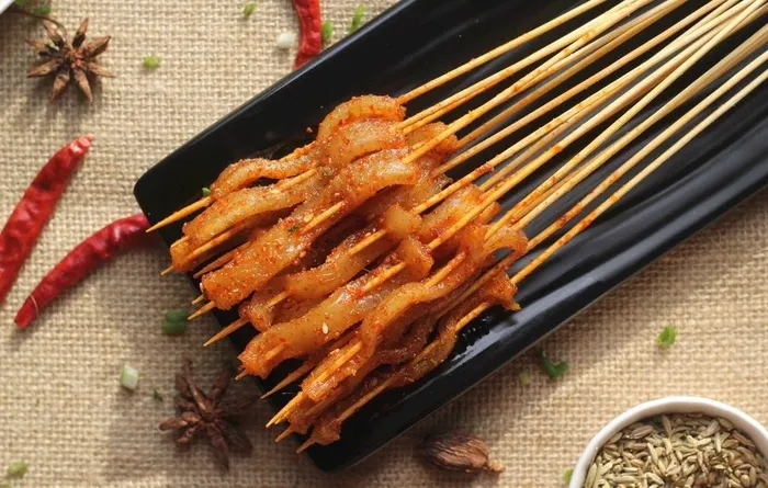 猪皮小串图片
