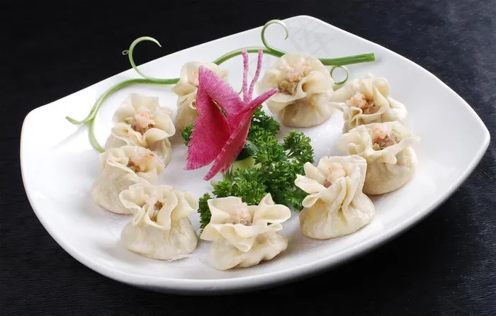 虾肉烧麦图片