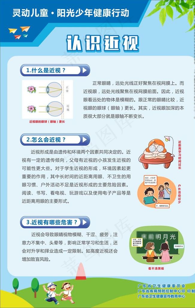近视图片