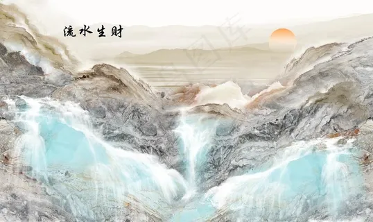 玉雕背景墙图片