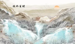 玉雕背景墙图片