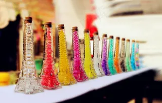 水晶泥 埃菲尔铁塔 许图片