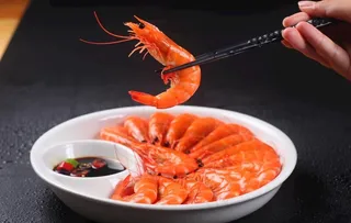 白灼泰国香虾图片