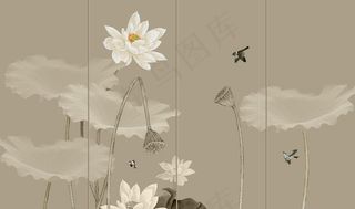 背景墙装饰画图片