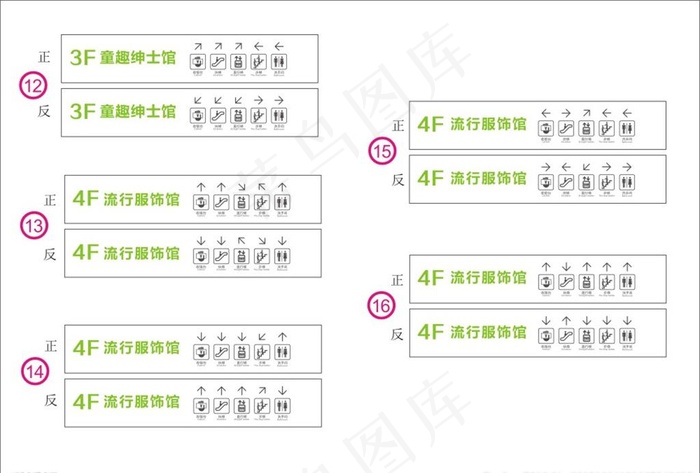 门店 导视 形象 制作 灯箱图片cdr矢量模版下载