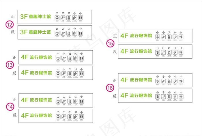 门店 导视 形象 制作 灯箱图片cdr矢量模版下载