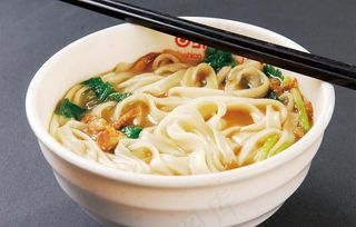 手工汤面条图片