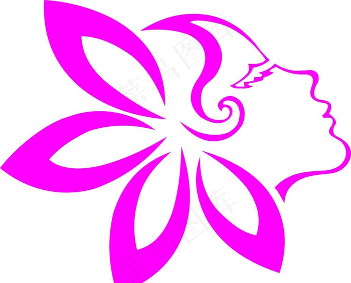 美女矢量图图片cdr矢量模版下载