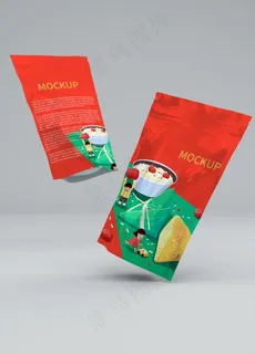 零食袋包装样机图片 零食袋包装样机图片