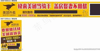 美团外卖骑手招聘图片