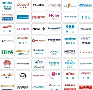 手机品牌LOGO矢量图图片