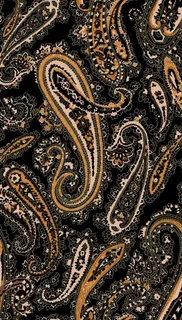 腰果数码印花民族图案图片