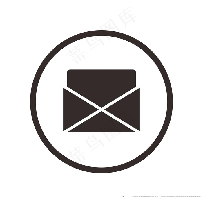 邮箱图标图片cdr矢量模版下载
