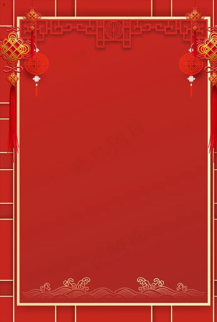红色背景图片cdr矢量模版下载