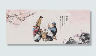 中国风手工艺捏面人图片