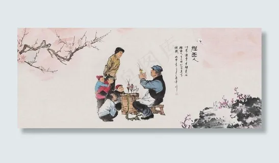 中国风手工艺捏面人图片 中国风手工艺捏面人图片