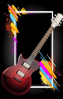 水晶吉他 音乐日图片